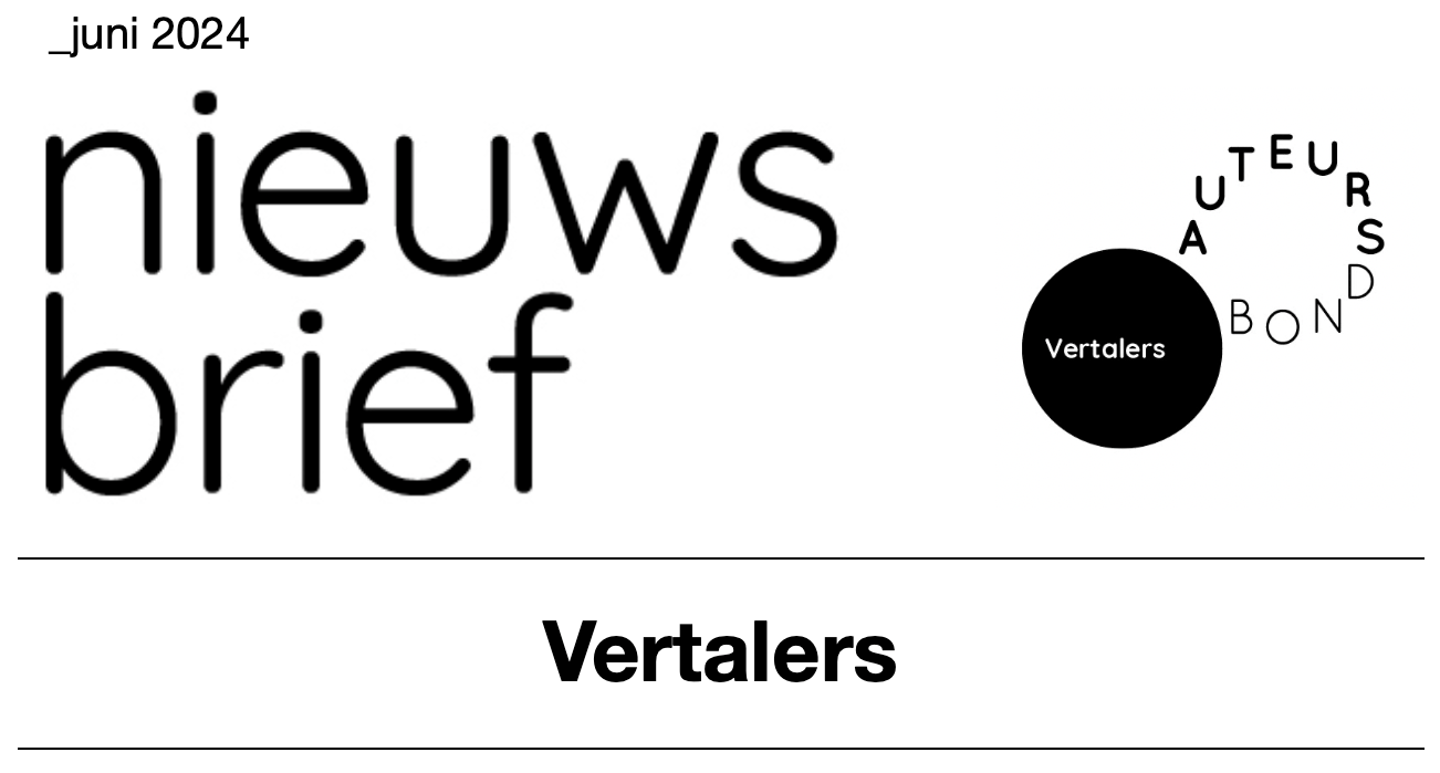 Nieuwsbrief Auteursbond